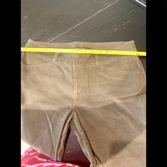 Vintage Y2K Unique Green pants Flare Pants sz 7 junior vintage 1900s boho - Picture 7 of 8